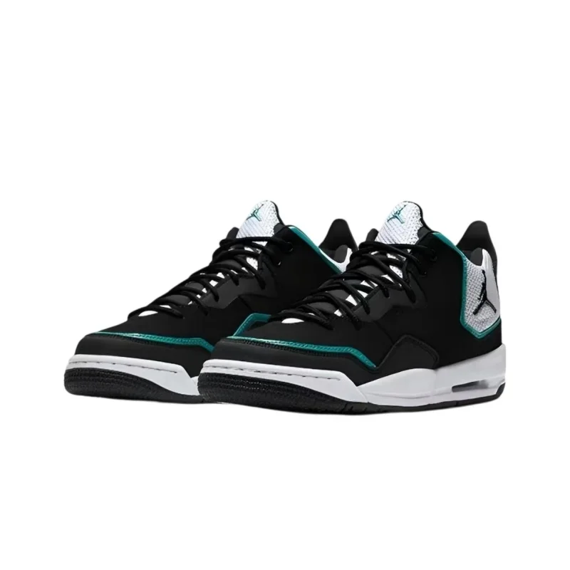 Nike Jordan Courtside 23 GS Unisex Aqua Green Mid-Top Basketball Shoes, Comfortable Versatile Daily Sneakers AR1002-003