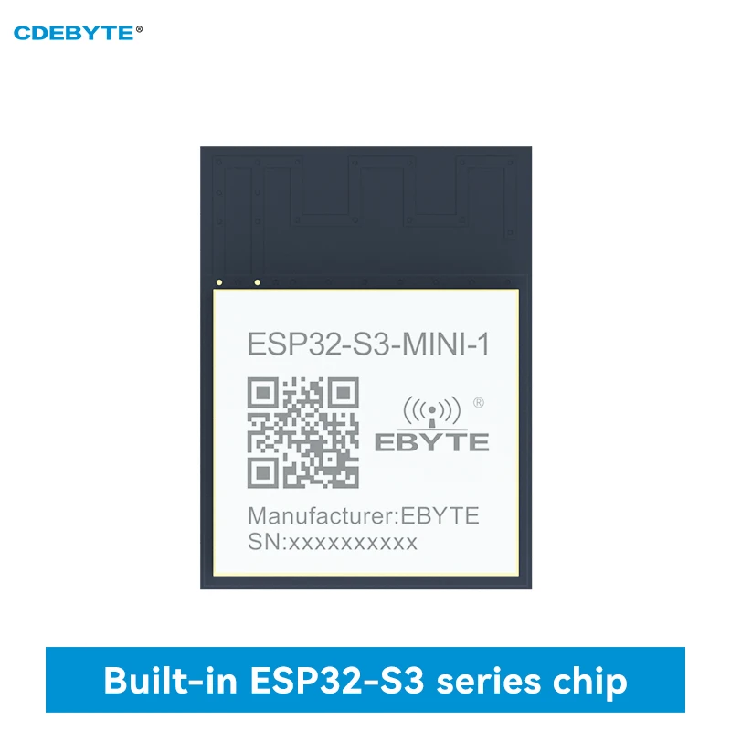 

ESP32-S3 Wifi Bluetooth Module CDEBYTE ESP32-S3-MINI-1 2.4GHz ESP32 FLASH 8MB Dual Core Low Power Consumption 20dBm 200M