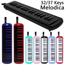 IRIN Melodica 32/37 Keys Piano Keyboard Mouth Organ Harmonica Musical Instrument Beginner Children Educational Gift Melodica