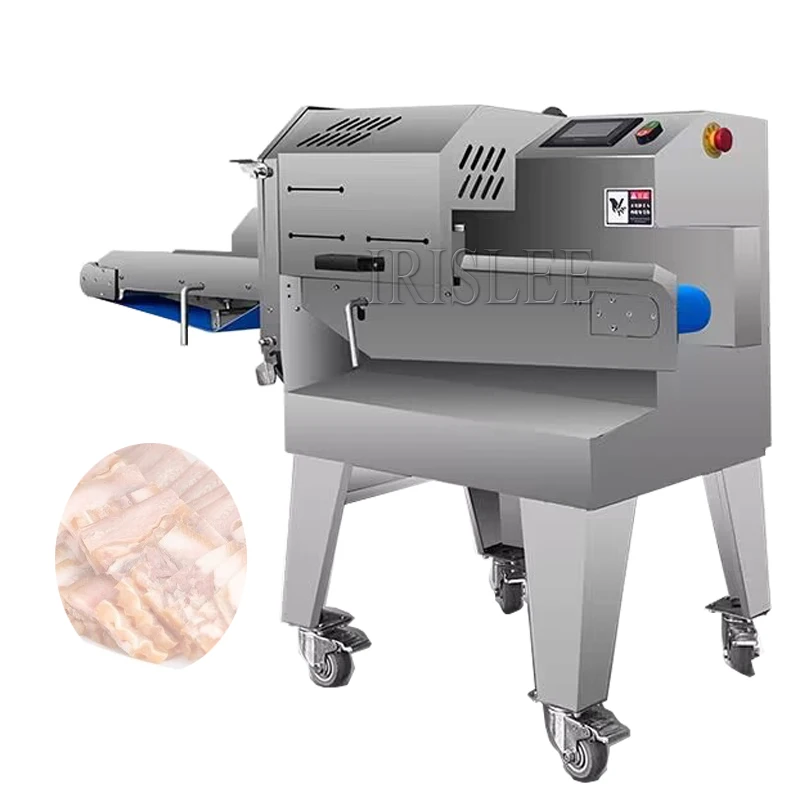 Full-automatic Cooked Meat Slicer Commercial Pork Sausage Marinated Beef And Mutton Cooked Food Cooked Pork Slicer