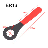 O Type ER-O CNC Spanner Collet Wrench ER16 ER20 ER25 ER32 ER40 Good Toughness High-quantity Steel Machine Tool
