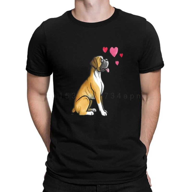 Boxer Dog Cartoon T Shirt Cotton Short Sleeve Funny Cartoon Tshirt Women Leisure T Shirts Fitness T-Shirt Tops Harajuku