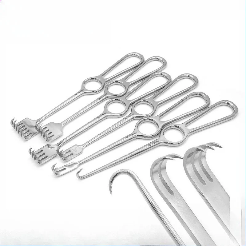 1PC Deep Retractor Muscle Hook 3 4 5 Claws Skin Pull Hook Orthopedics Surgical Instruments