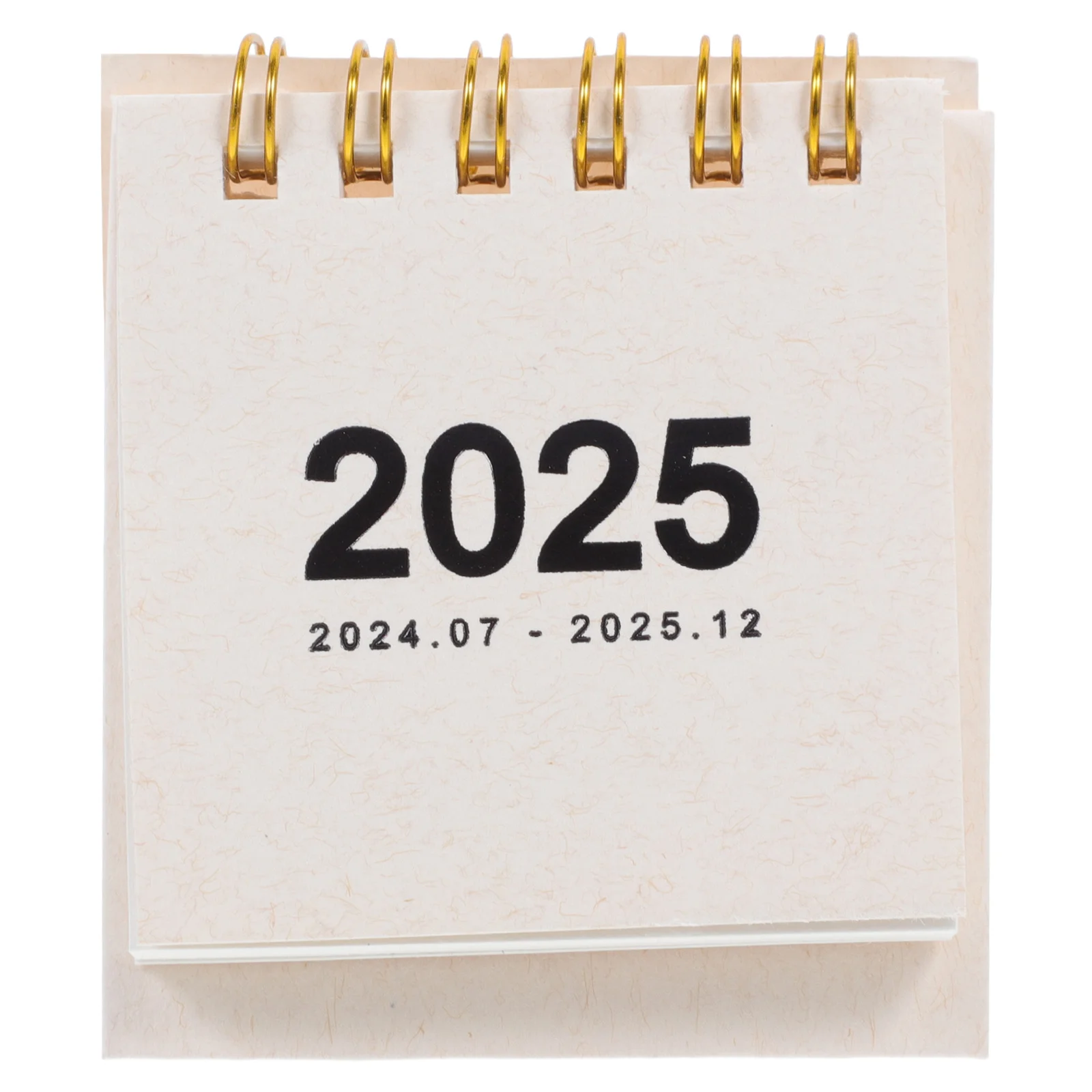 

Mini 2024-2025 Flip For Desk Small Desktop Calendar Standing Monthly Organizer Note Calendar Household Desk Accessory