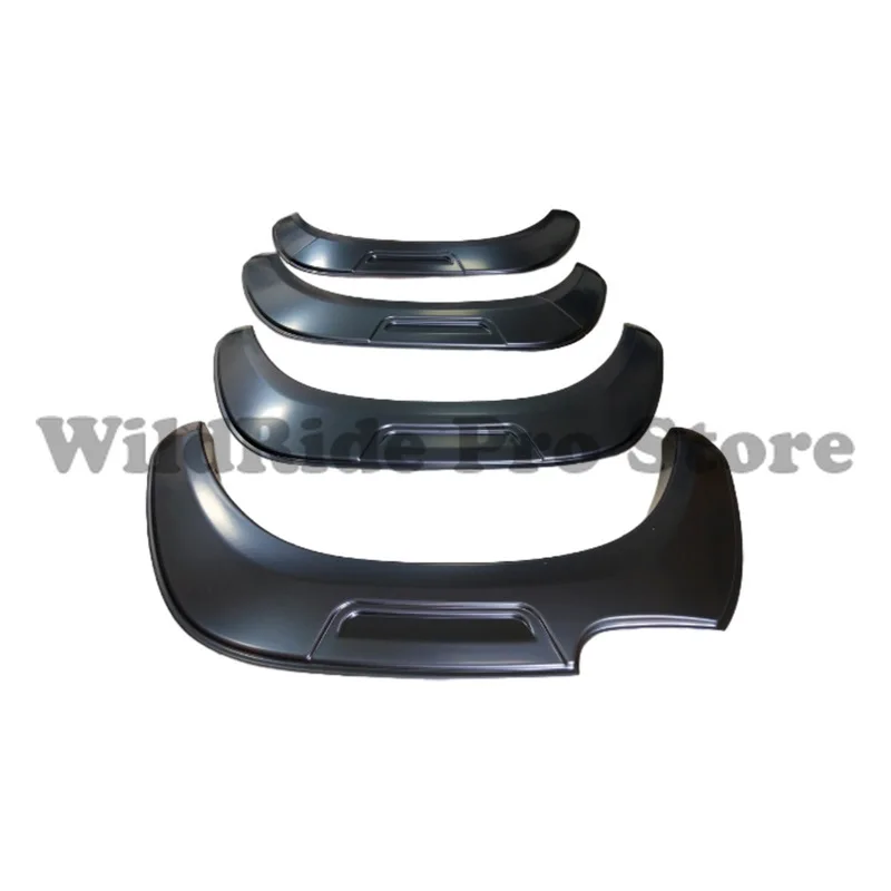 Heavy-Duty Textured ABS Fender Flares for Toyota Hilux Revo 2016+ Pickup Wheel Arch Extensions for Off-Road Protection