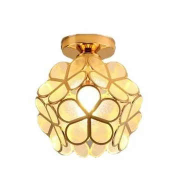 

Corridor aisle light ceiling light Japanese Nordic simple modern balcony foyer entrance entrance acrylic flower light