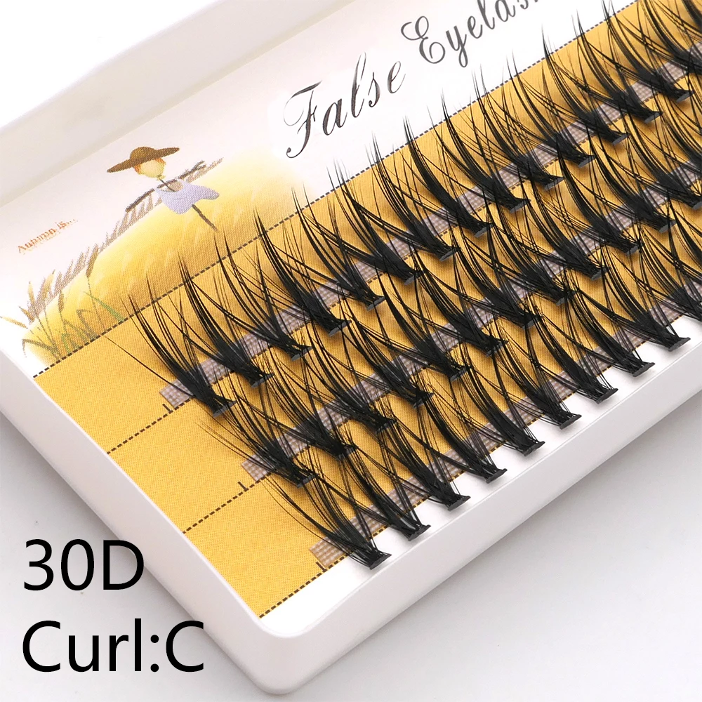 Wimpern Cluster 20D/30D Nerz Wimpern Natürliche Wimpernverlängerung Einzelne Wimpern 60pcs/box Soft Box gefälschte Wimpern Wimpern Großhandel – Detail 4