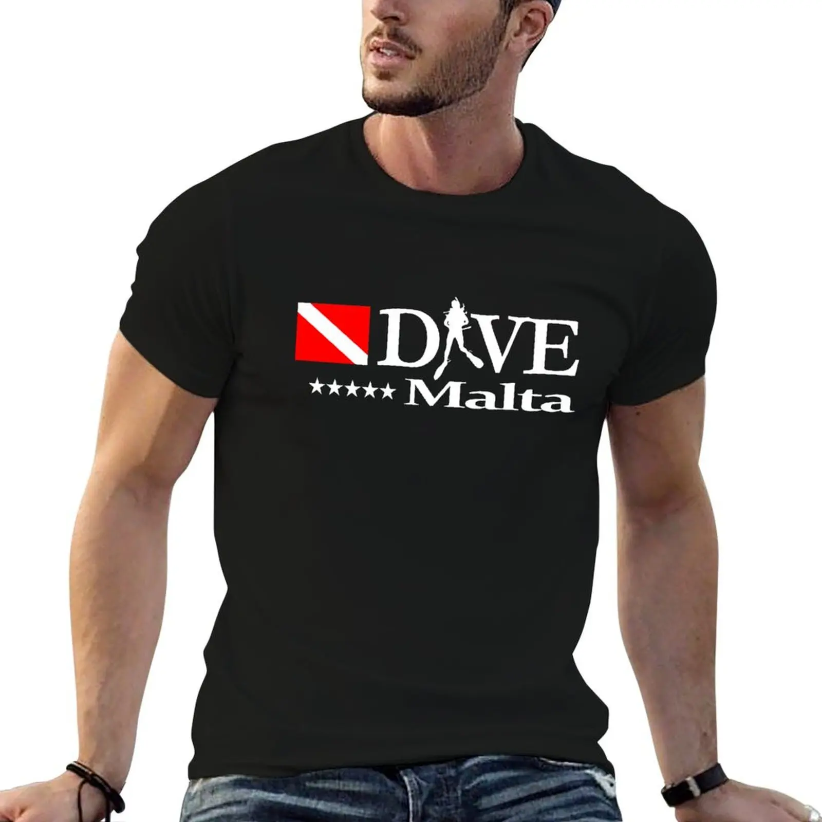 Malta (DV4) T-Shirt man clothes vintage t shirts quick drying anime clothes mens graphic t-shirts