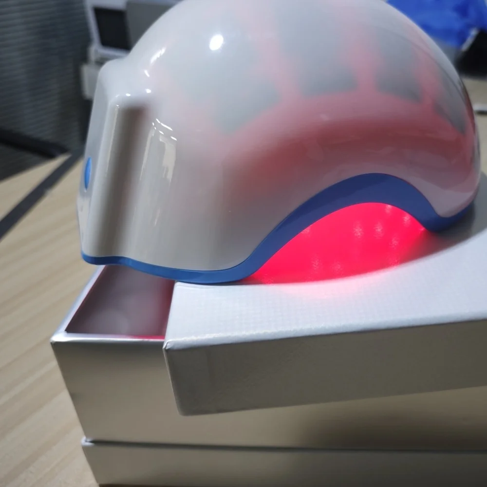 

Infrared Red Light Therapy Helmet 80Diode Laser Physical Treatment Laser Hair Growth Cap Anti-Hair Loss Equipment