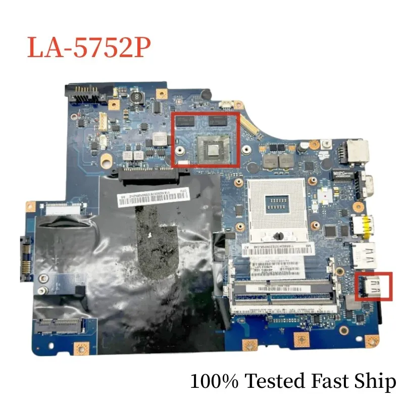 

NIWE2 LA-5752P For Lenovo G560 Motherboard With G310M DDR3 Mainboard 100% Tested Fast Ship