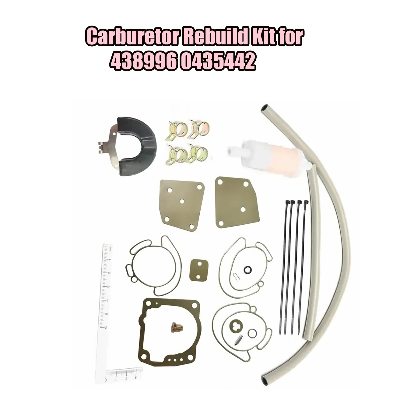 

2 комплекта для восстановления карбюратора PCAK для 0435442 438996 Johnson Evinrude Triple V4 и V6 60 и 90 градусов 90 100 105 115 150 175 л.с.