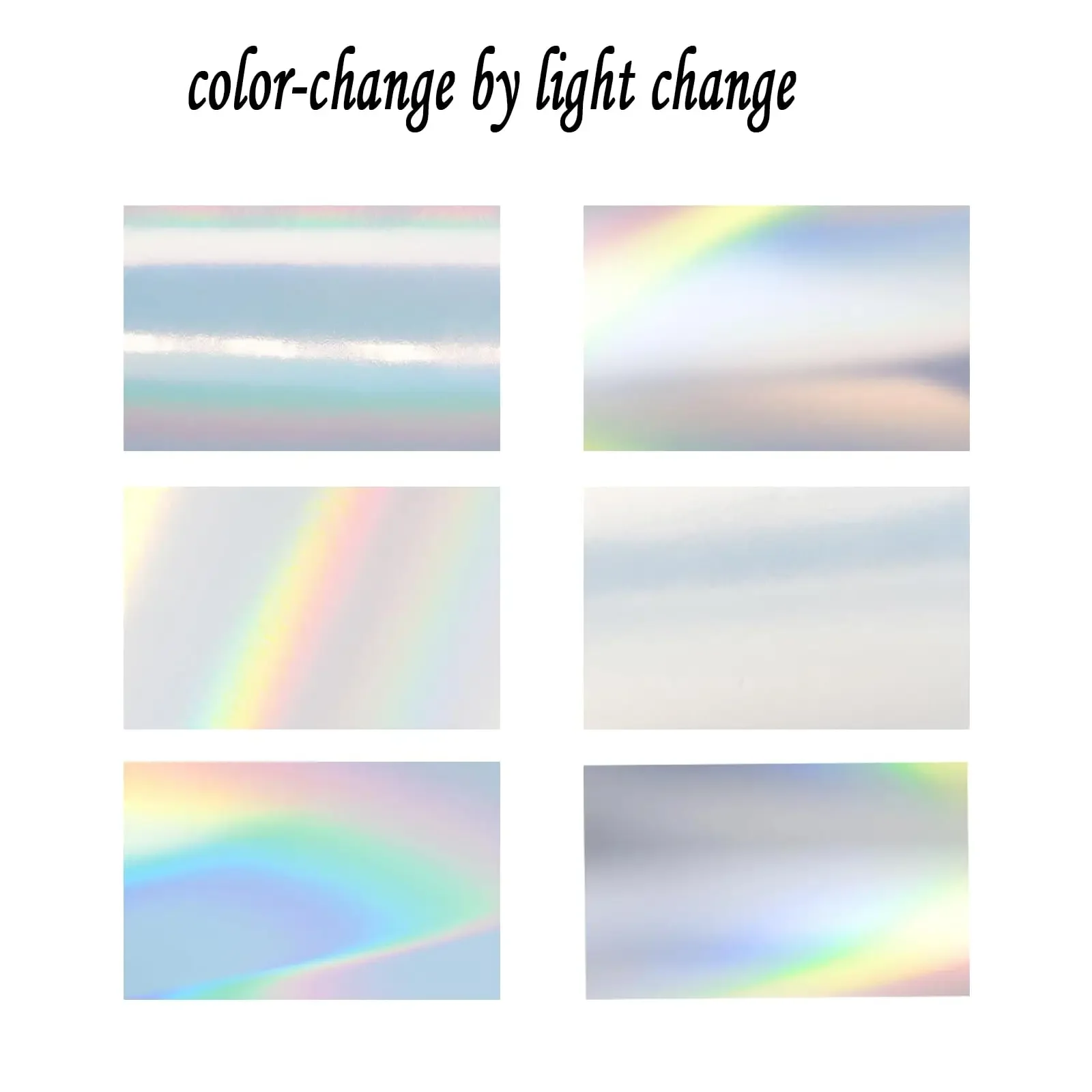 53mm Holographic Silver Thermal Paper Self-Adhesive Sticker For Mini Thermal Pocket Printers For Note Text Journal Photo DIY