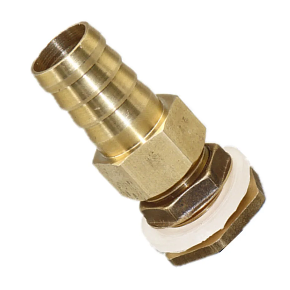 Brass Pagoda Joint Water Tank Adapter With Filter Screen For Garden Hose Irrigation System Rain Barrel-Connector Fitting