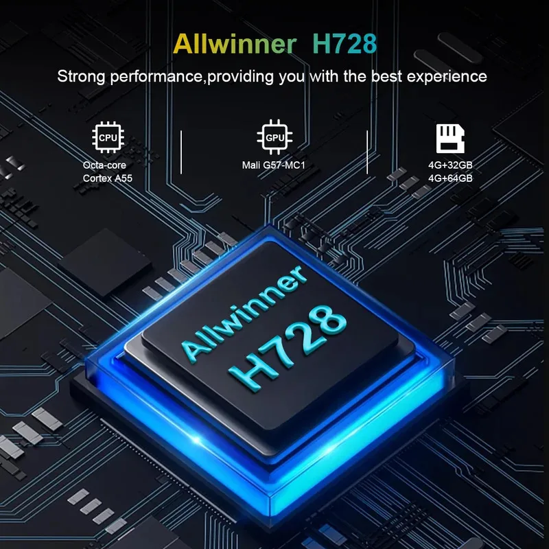 TV98 H728 TV Box Android 14 Allwinner H728 رباعي النواة يدعم 4K 8K HD 4G 5G Dual WiFi BT5.0 4GB 64GB صوت عن بعد iptv