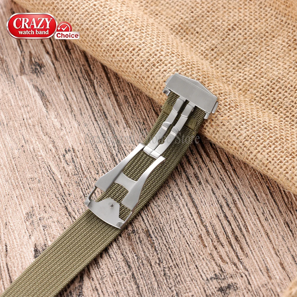 Premium Canvas-Uhrenarmband fü – Men'S Accessories Premium Bewertung und Preis