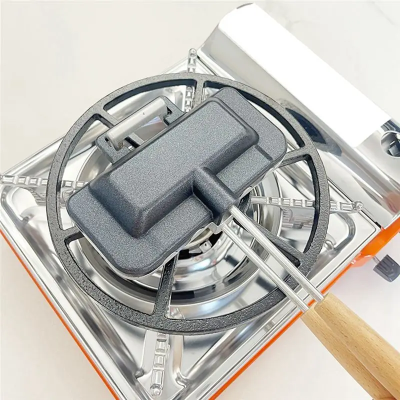 

A24I Сковорода для сэндвичей Портативная сковорода для завтрака Съемная антипригарная сковорода для столовой Ресторан Кухня на открытом воздухе