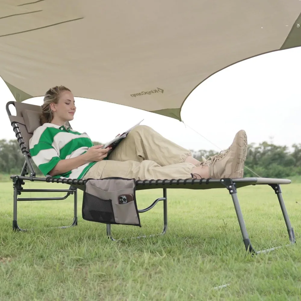 Chaise longue pieghevole per esterno spiaggia, prendere il sole, Patio, piscina, prato, ponte, piatto regolabile