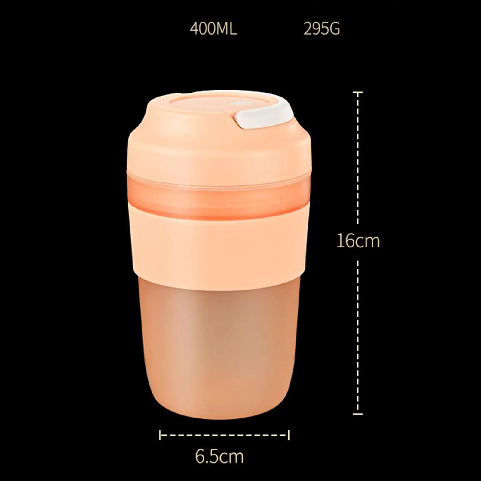 ポータブルブレンダー電動ジューサーカップ 400 ミリリットルハンドヘルドフレッシュジューサーマシンミキサー