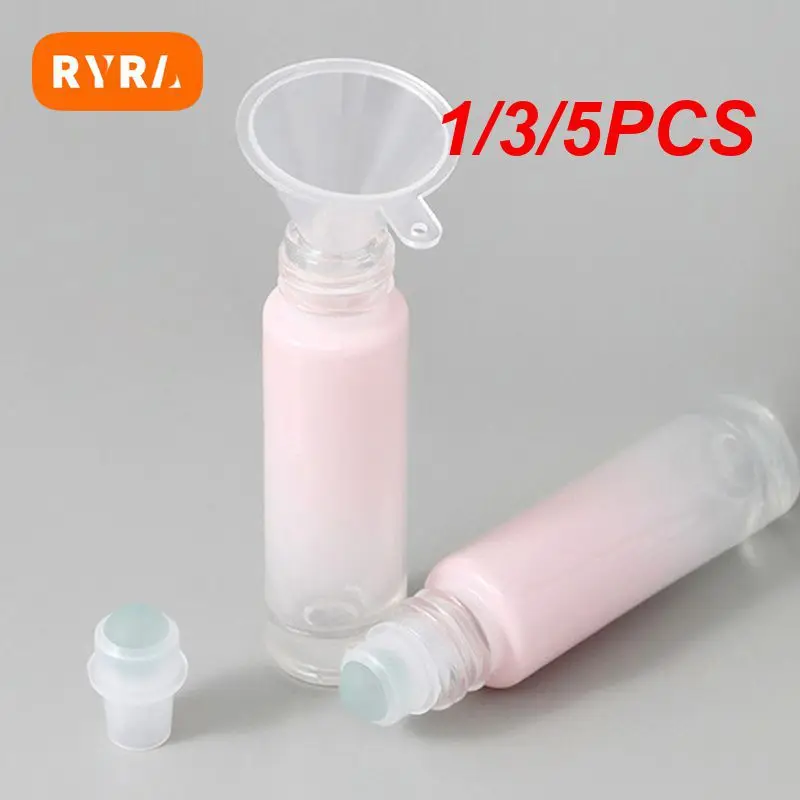 1/3/5PCS Bottled Convenient Fashionable Exquisite Design There Must Be Ergonomic Trend Portable Roller Bottle Beauty