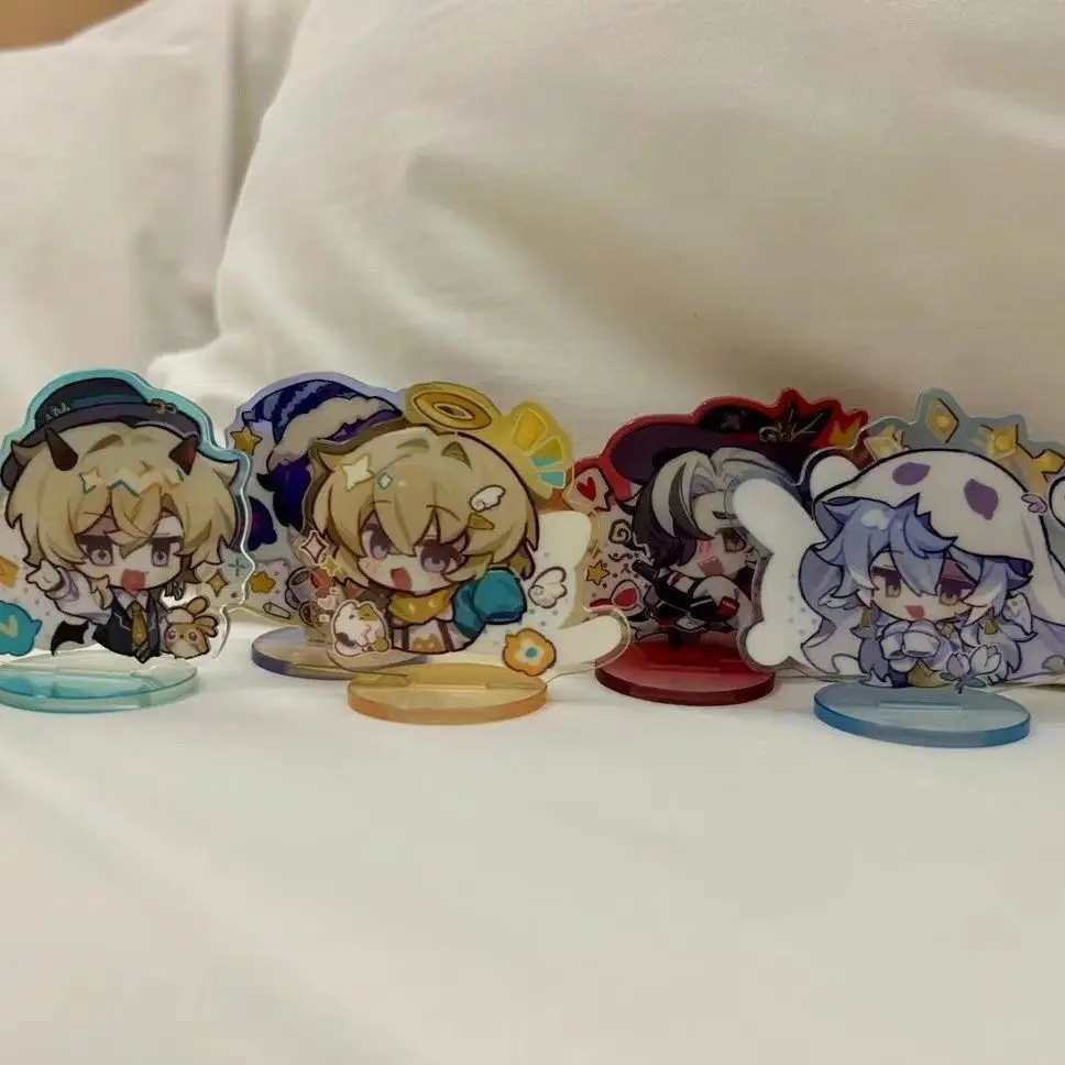 Honkai Star Rail Q Version Acrylic Stand Boothill Sunday Figure Kawaii Display Game Goods Collection Cute Room Decor Friend Gitf