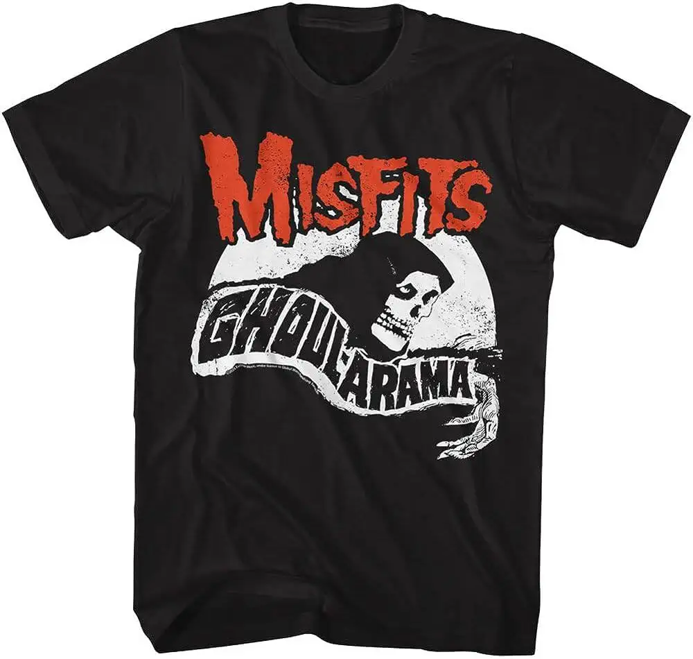 The Misfits Band Rock Hardcore Punk Style Casual T-Shirt Men's and Women's Luxury Brand Top 2026 New Band  Logo Rock