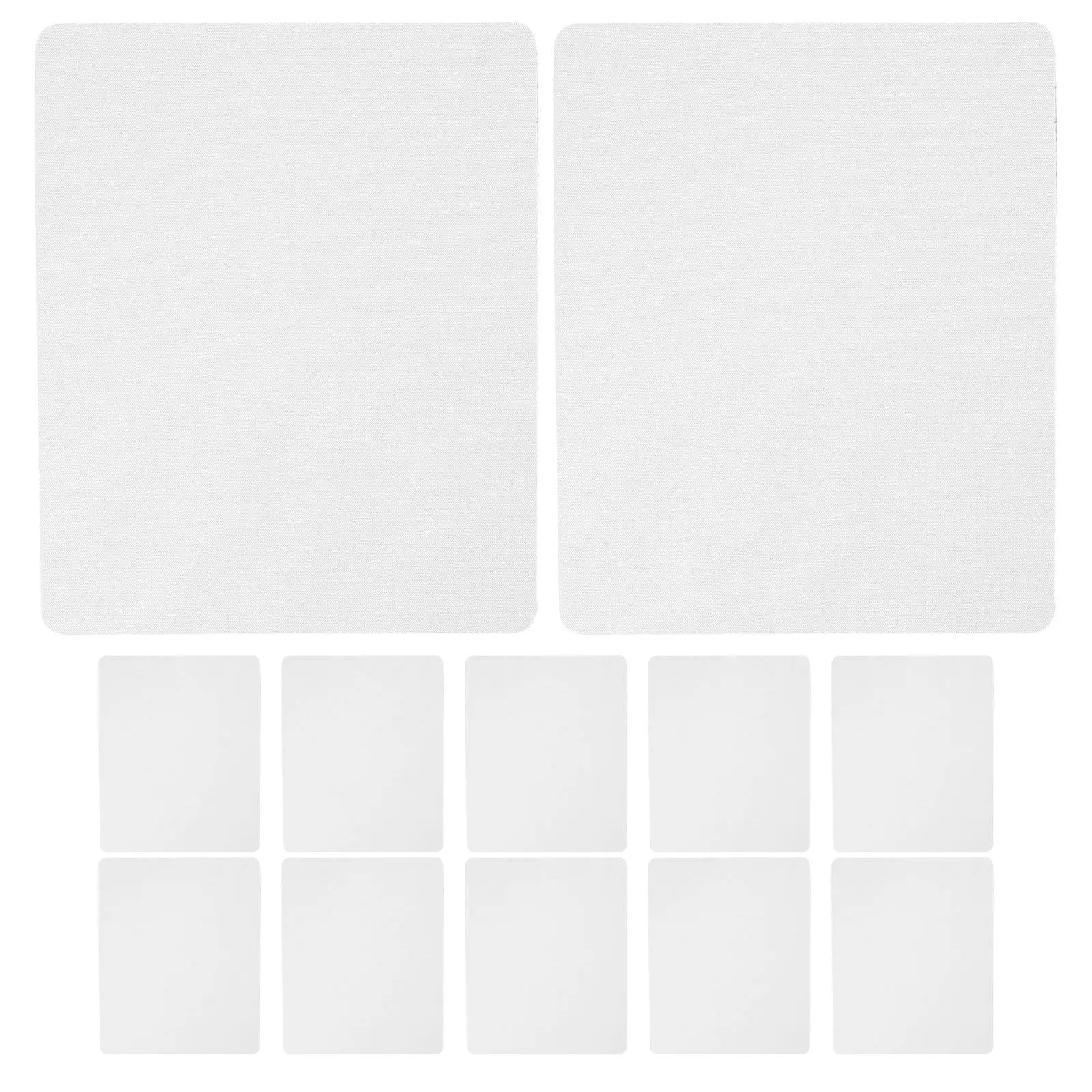 12 Pcs Desk Mat Blank Gaming Gamer Pad Heat Press Printing Mousepads Computer Sublimation Designs for