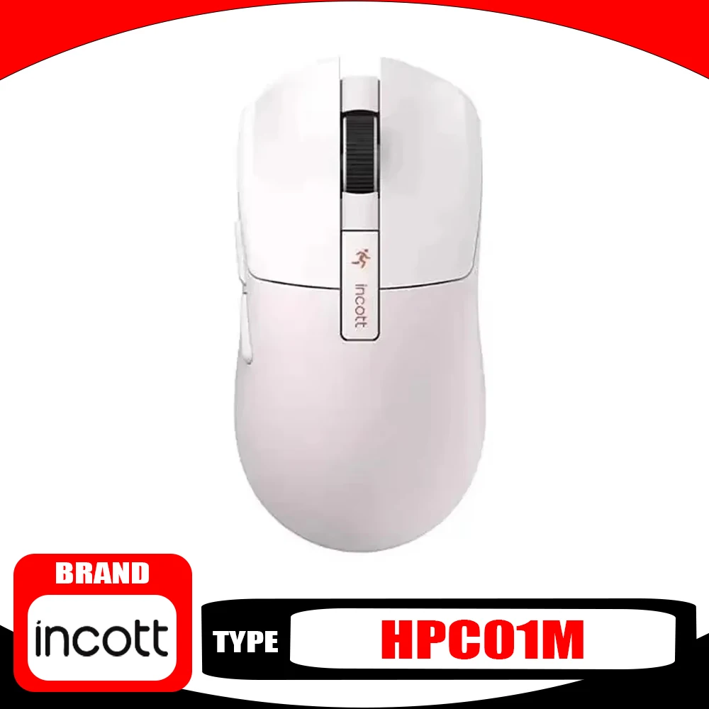 

Беспроводная мышь Incott Hpc01m, 2,4 ГГц, с датчиком Paw3395