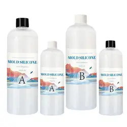 200/500g DIYS Silicone Mold Making AB 1:1 Liquid Rubber Silicona Liquida Silicone Kit Cured Fast Curing Mold Making