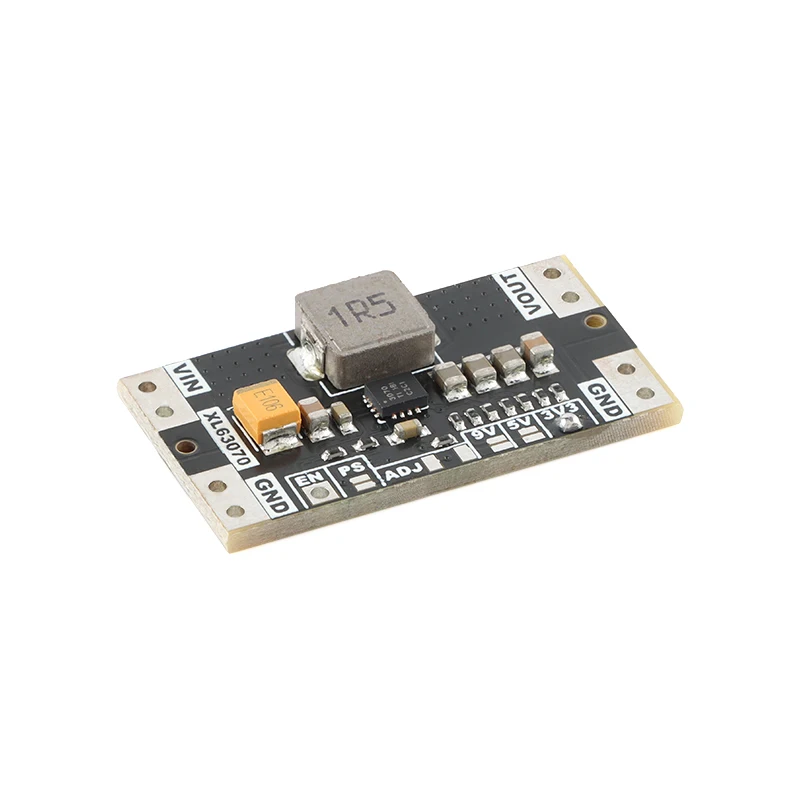XL63070 TPS63070 DC Automatic Step Up Down Power Boost Buck Module 3.3V 5V 9V Low Ripple Lithium Voltage Stabilization