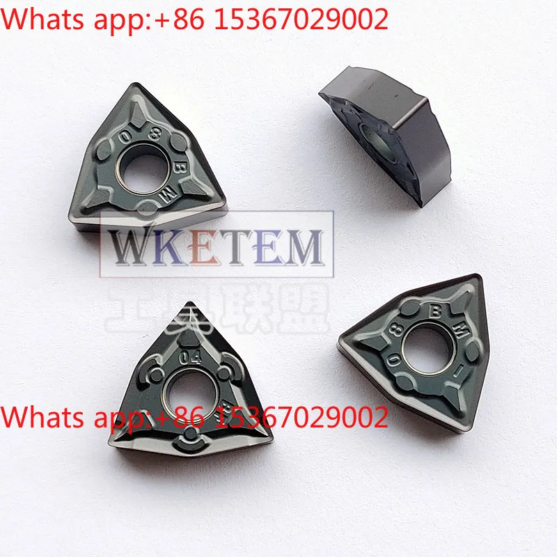 Numerical control blade WNMG080404 08 12 angle BM BF HS7125 peach stainless steel