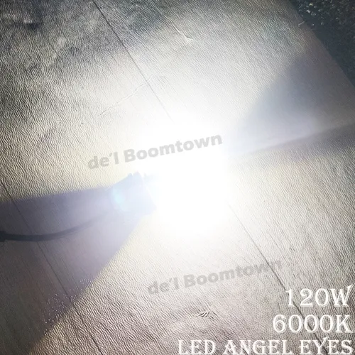 Imagen 2 del producto 160W blanco Canbus sin errores LED Angel Eyes luces marcadoras bombillas para BMW Serie 3 E92 E93 2006-2013 accesorios