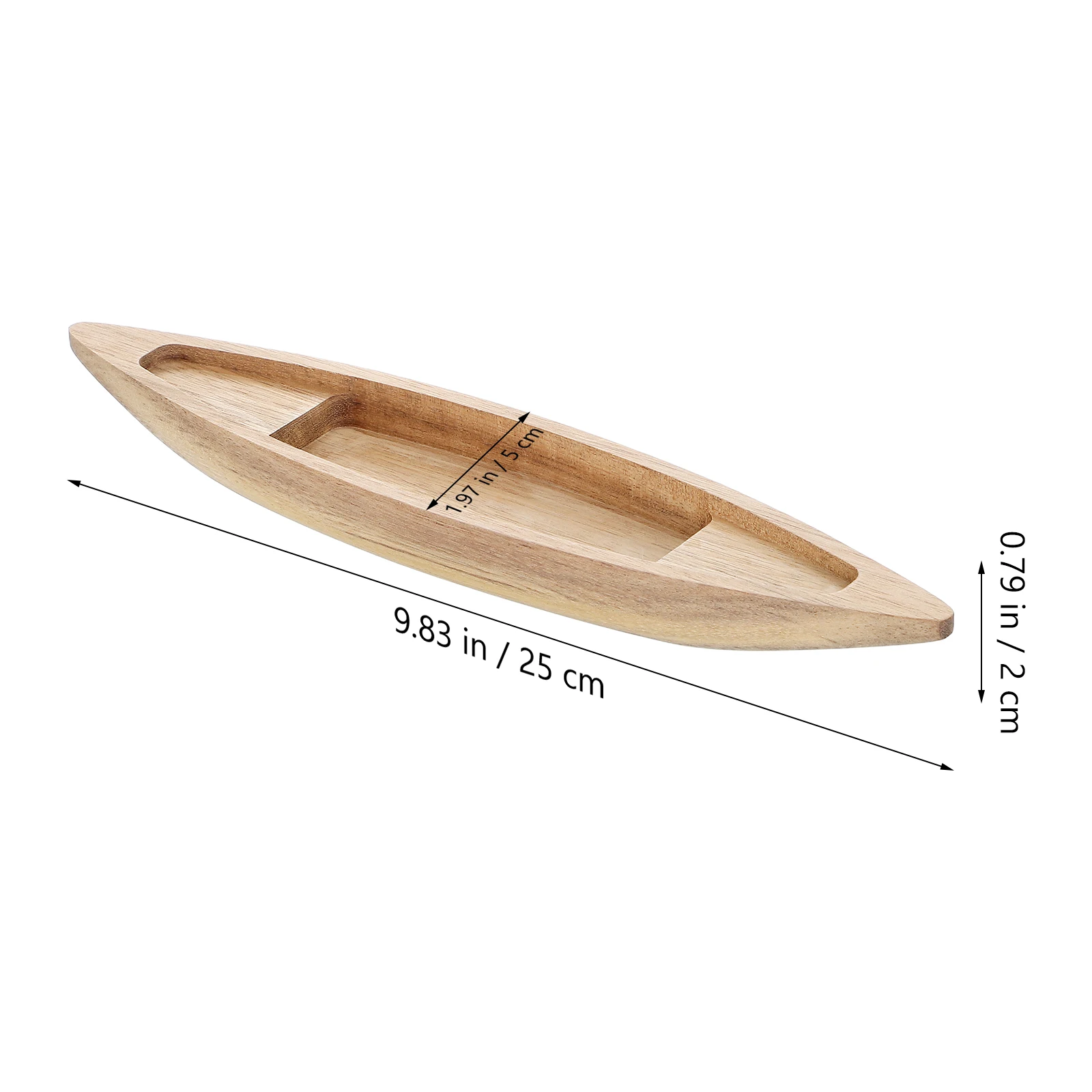 Wooden Boat Model Nautical Fishing Boat Model Unfinished Wood Boat Canoe Craft Ocean Landscape Ornament Unfinished Wooden Boat