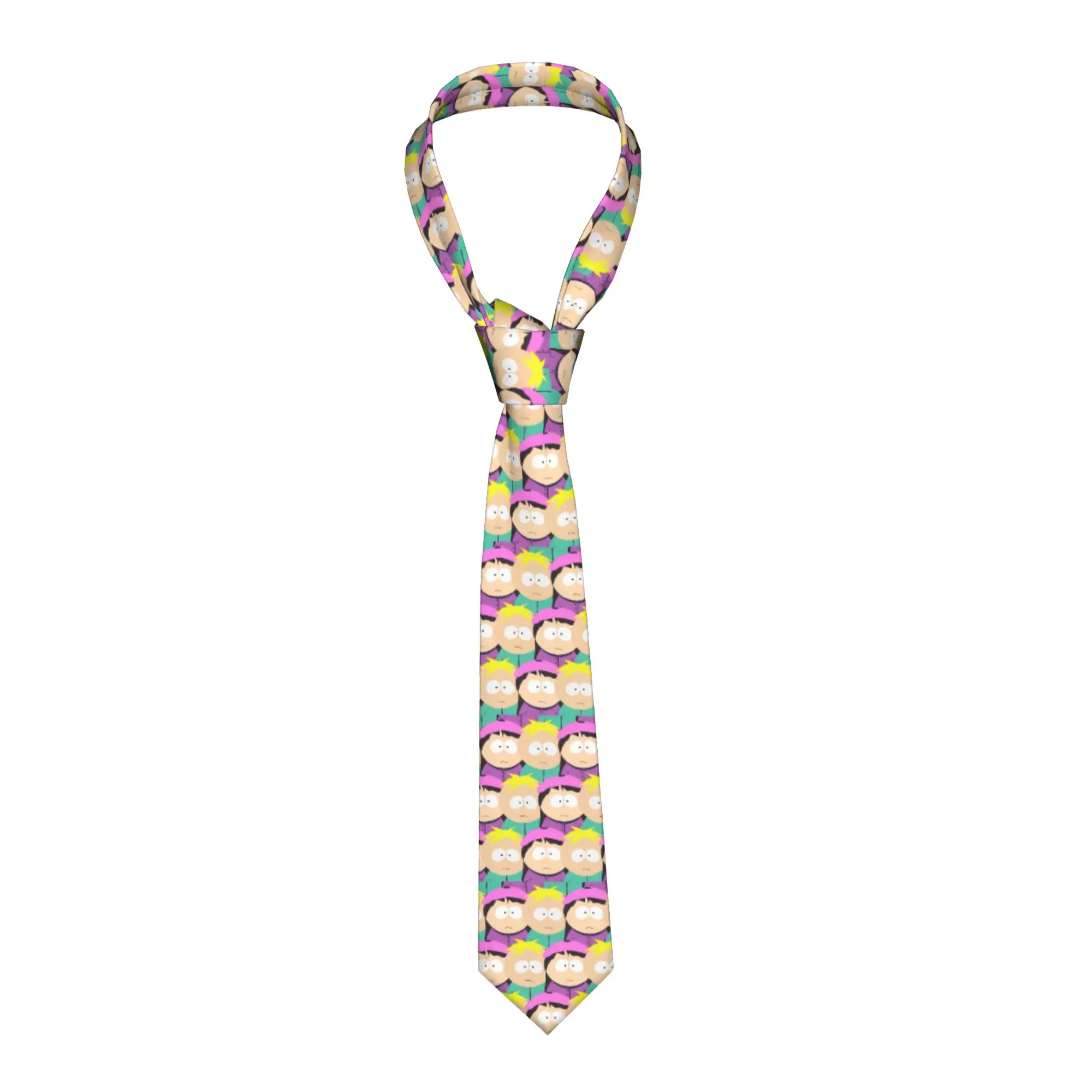 

Галстук унисекс Wendy Testaburger Butters Stotch, 8 см, в стиле South Park, для мужчин, тонкий, аксессуар для рубашки, свадебный подарок