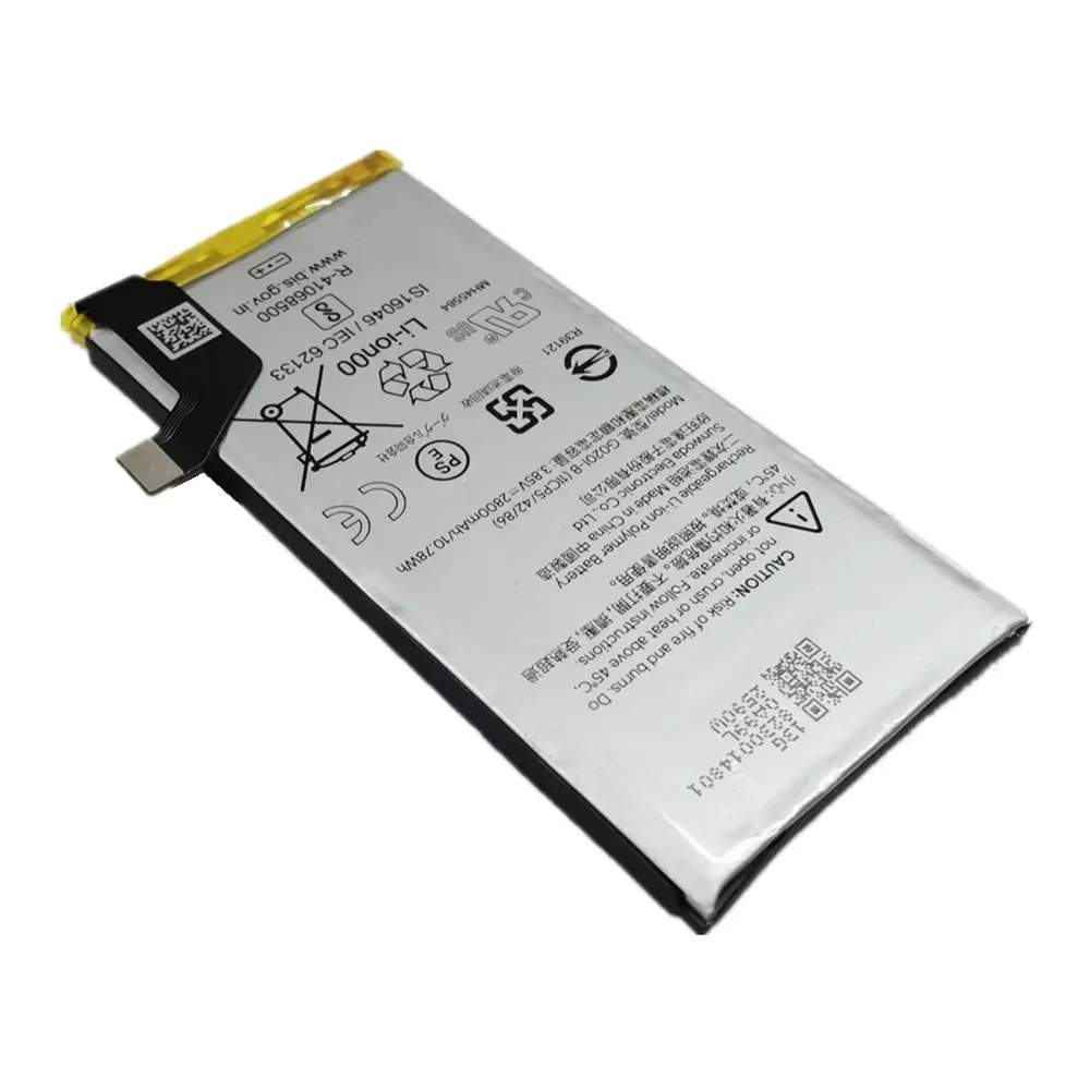 2024 Years Original Replacement Battery For HTC Google Pixel4 Pixel 4 G020I-B Mobile Phone Bateria Battery 2800mAh + Tools Kits