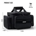 Black 38x23x19cm