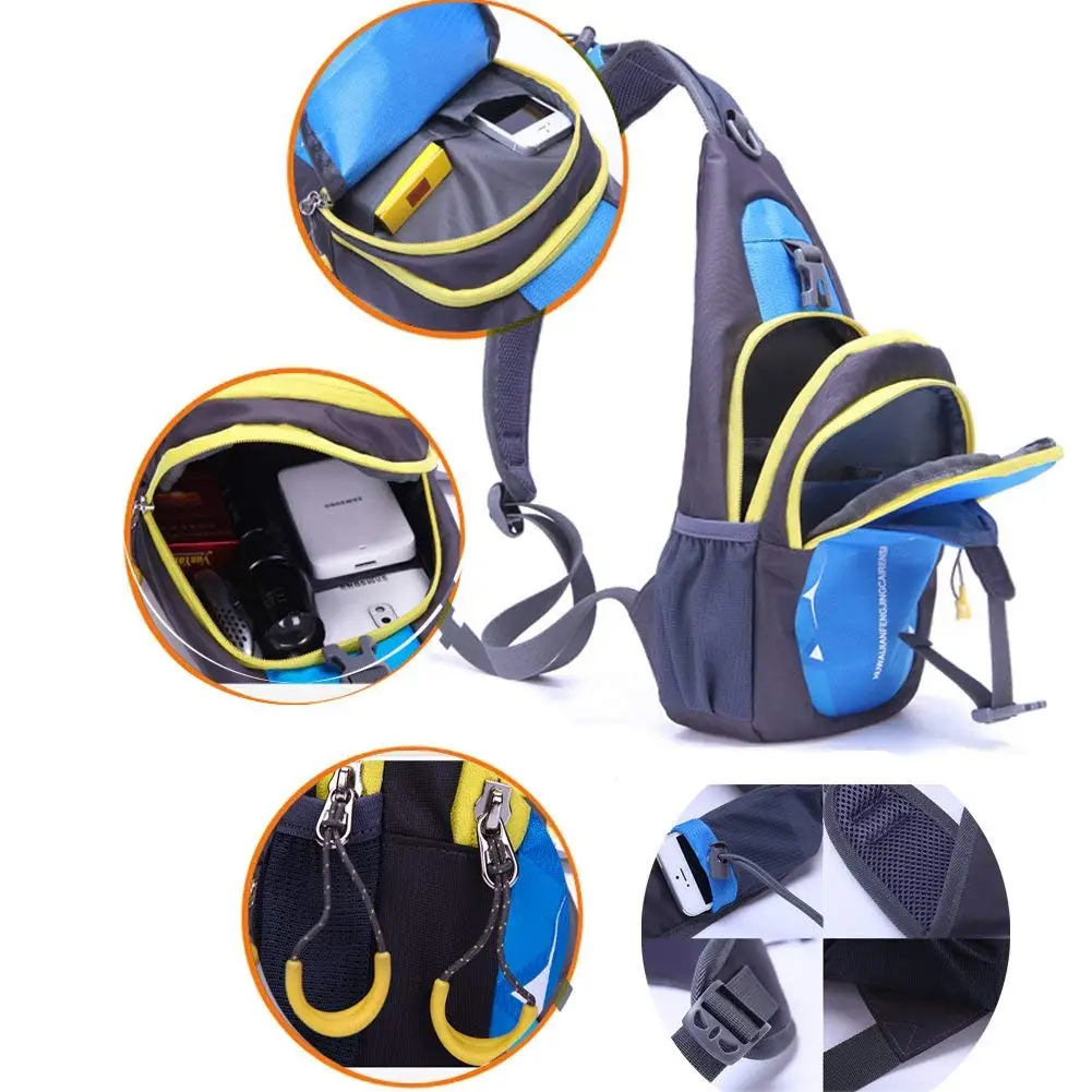 

Sling Bag, Shoulder Backpack Chest Pack Causal Crossbody Daypack for Women Men