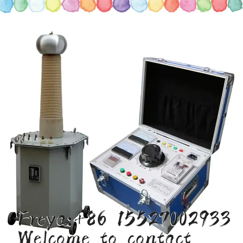 HZJ 3kVA 50kV Oil Immersed High Voltage DC/AC Power Frequency Test Transformer