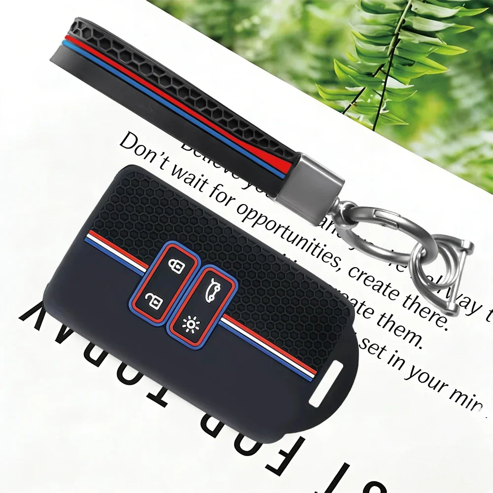 Silicone Key Case Cover For Renault Austral Captur Arkana Koleos Zoe Scenic Dacia Sandero Duster Logan Jogger Kadjar Clio Megane