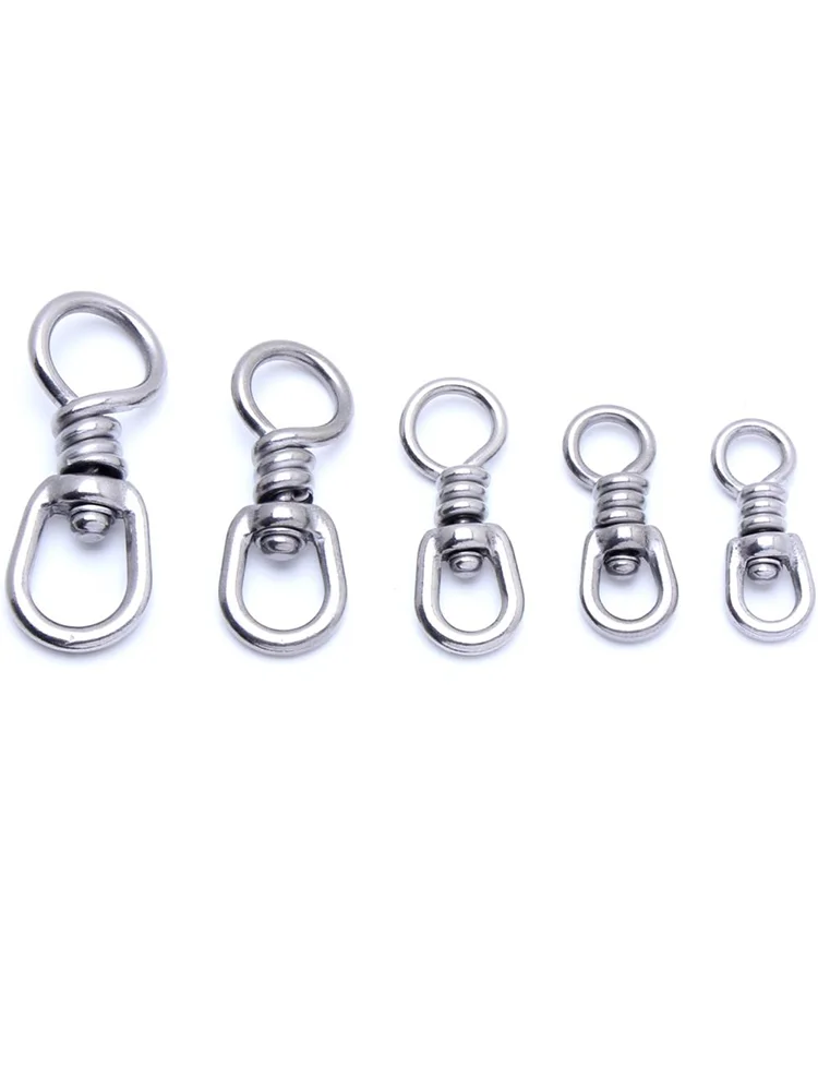 Anillos en forma de 8 de acero inoxidable – Conexión universal pesca - imagen 3