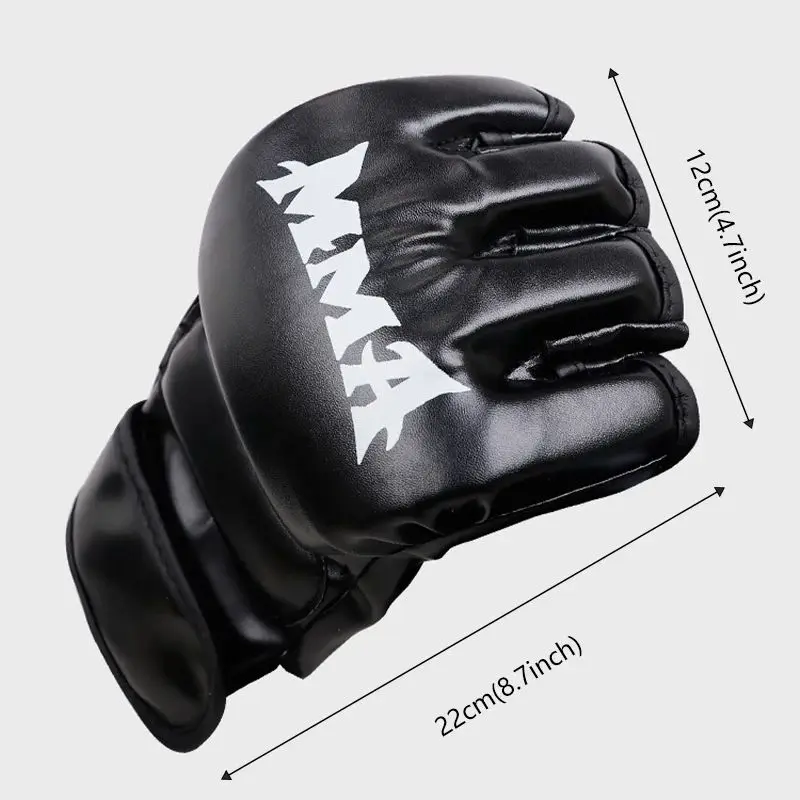 Kick MMA Boxing Gloves for Men Women PU Karate Muay Thai Guantes De Boxeo Free Fight MMA Sanda Training Adults Kids Equipment