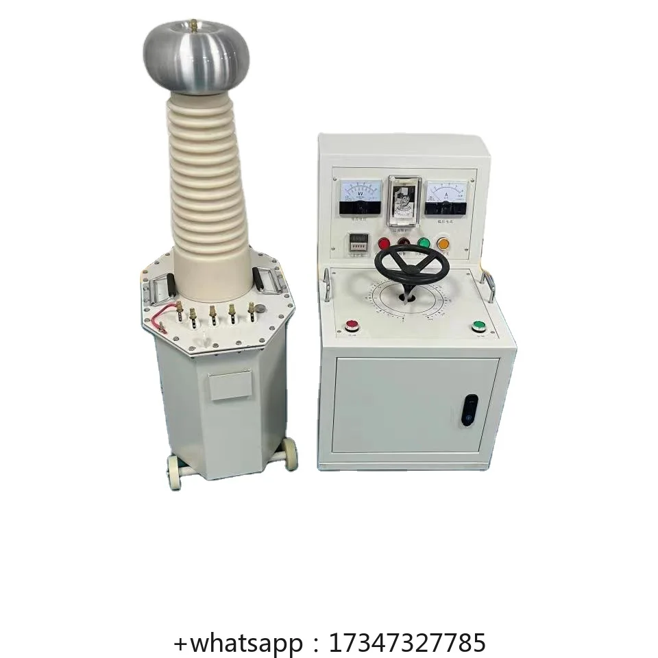 Digital 5kVA 100kV 50mA 20mA Oil-immersed Test Transformer Withstand Voltage Insulation Test AC/DC Hipot Tester Price