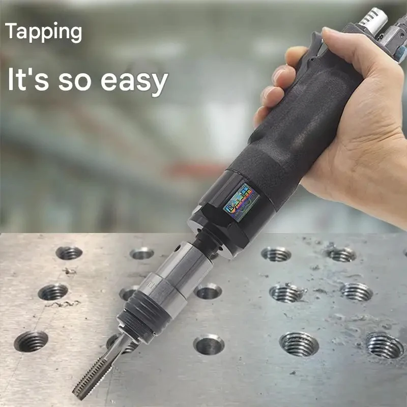 --Driven Motor and Thread Guiding-Special Offer Pneumatic Tapping hine Handheld Vertical -Type