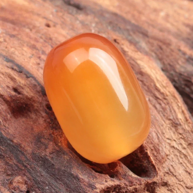 

Natural natural agate bucket bead loose bead