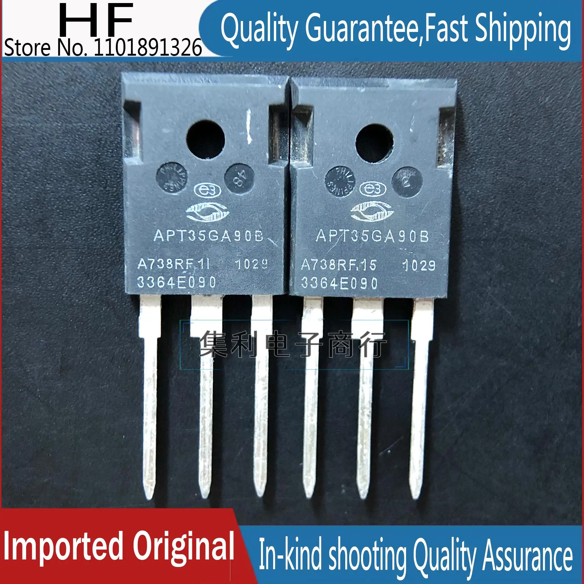 

10PCS/Lot APT35GA90B TO-247 900V IGBT Imported Original In Stock Fast Shipping Quality guarantee