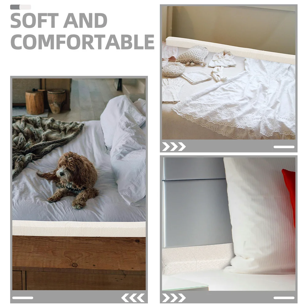 

Mattress Gap Filler Soft Cloth Sponge Bed Seam Filler Headboard Bridge Wall Extender Indoor Use Mattress Part