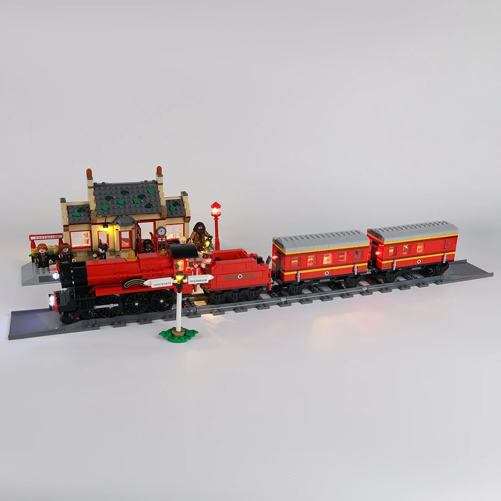 EASYLITE LED Light Set For 76423 Express Train Set with Station Collectible Bricks DIY Toys Only Lighting Kit No Building Model