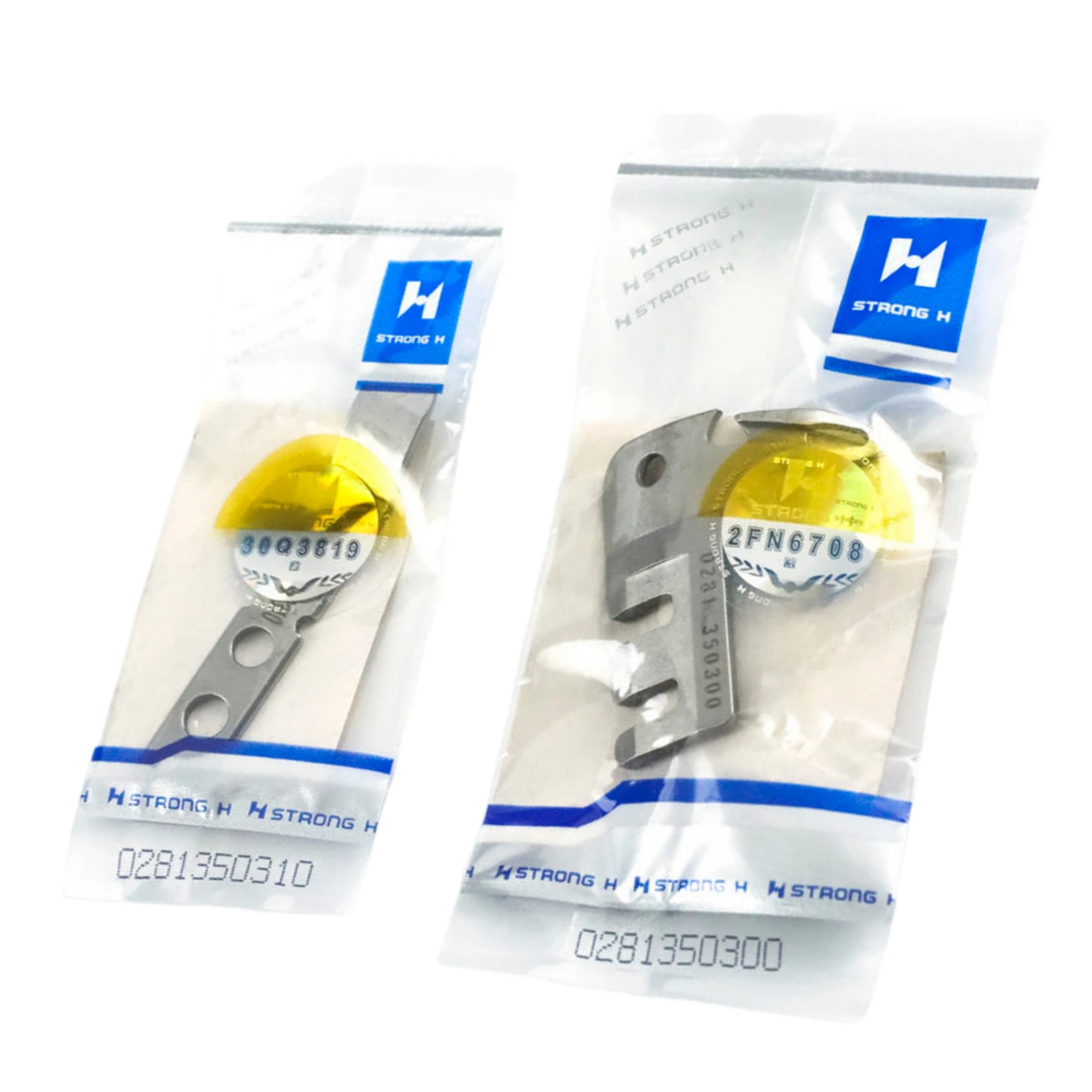 0281350300 + 0281350310 Movable and Fixed Knife Set Fit Durkopp Adler 281 Industrial Lockstitch Sewing Machines Blade