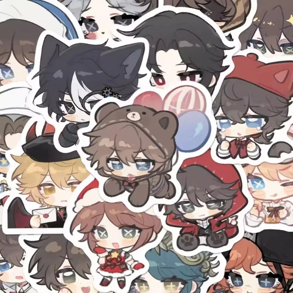 52 قطعة لعبة الهوية الخامس ملصقات Q-نسخة شخصية لوكا البلسا Naib سوبيدار سجين الديكور لتقوم بها بنفسك كوب ماء الغيتار