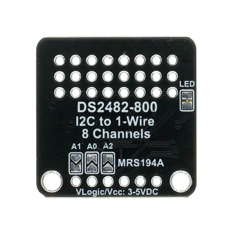 DS2482S-800 8-Channel I2C to 1-Wire Bus Adapter Module Compatible with STEMMA QT / Qwiic Connector System