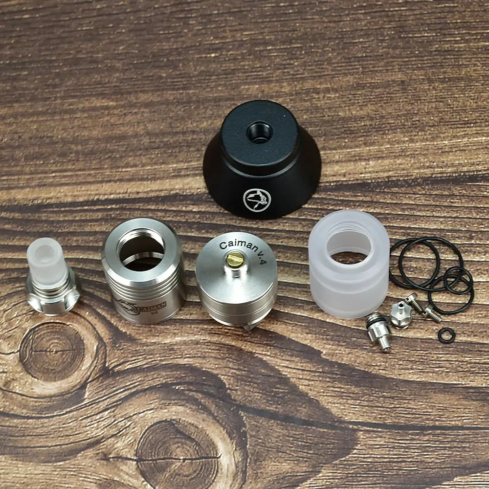 Wolfcoolvape Caiman v.4 MTL RDA Rebuildable Dripping Atomizer rda tank vape Atomizer 22mm rda